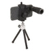 Carson HookUpz™ Telephoto Lens Monocular Smartphone Digiscoping Adapter Kit Side Profile Left