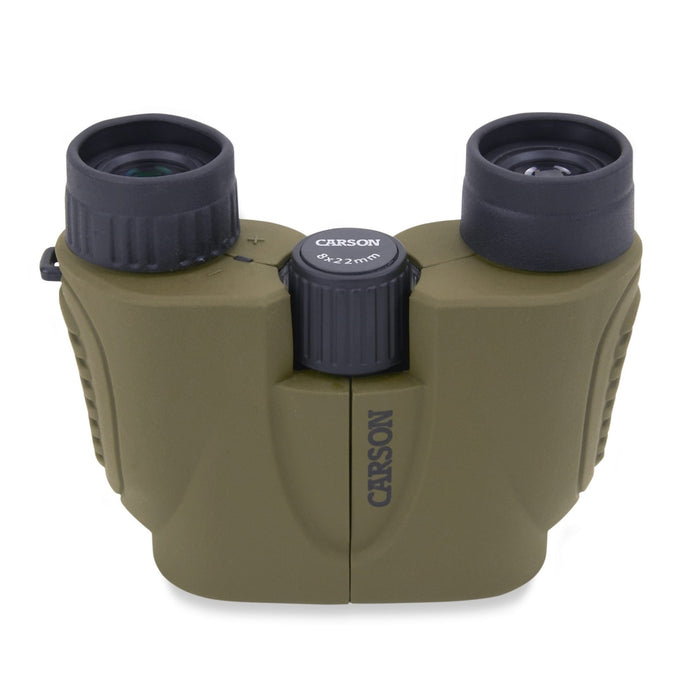 Carson Hornet 8x22mm Binoculars Body Standing Up