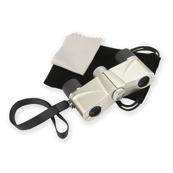 Carson OperaView™ 4x10mm Compact Binoculars Included Accessories