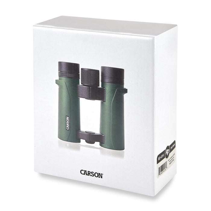 Carson RD Series 10x34mm Compact Binoculars Box 