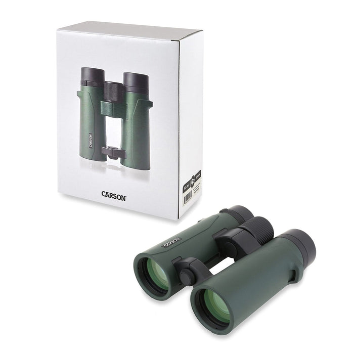 Carson RD Series 8x42mm HD Compact Binoculars Body and Box