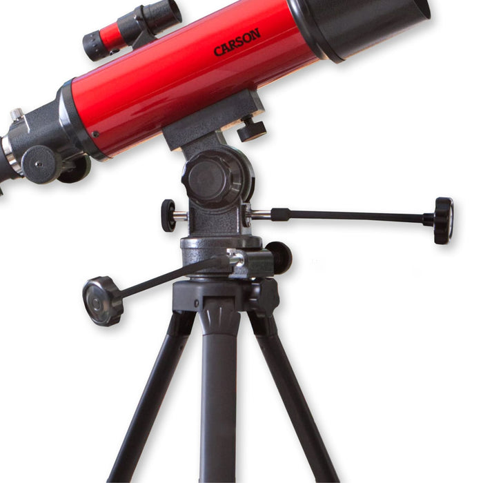 Carson Red Planet 25-56x80mm Refractor Telescope with Digiscoping Adapter Alt-Az Mount