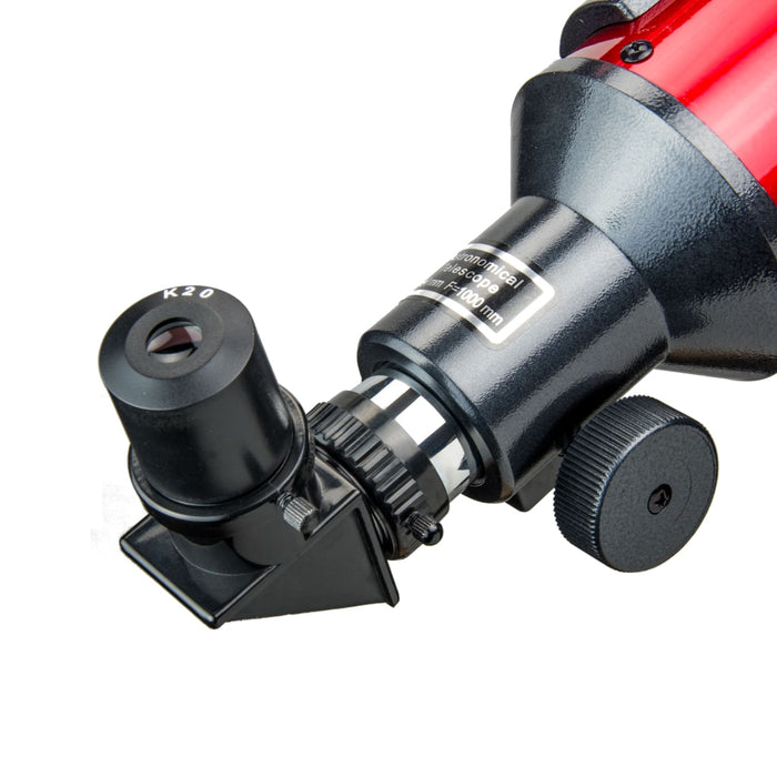 Carson Red Planet 50-111x90mm Refractor Telescope K20mm Eyepiece