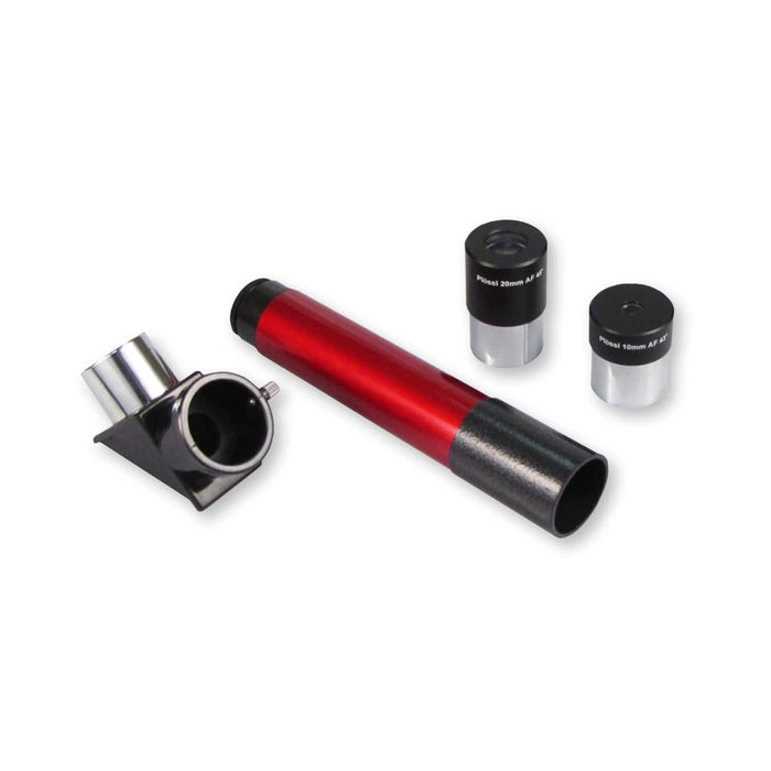 Carson Red Planet 50-111x90mm Refractor Telescope with Digiscoping Adapter Included Accessories
