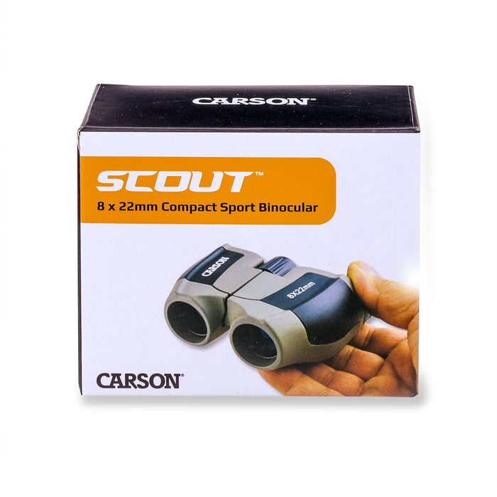 Carson Scout™ Series 8x22mm Compact Binoculars Box