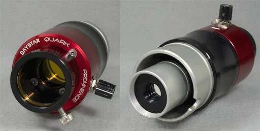 DayStar QUARK H-Alpha Eyepiece Solar Filter Chromosphere in Close Up Image