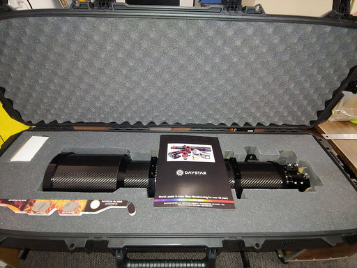 DayStar SolaREDi H-Alpha 127mm Dedicated Solar Telescope - Prominence Hard Case