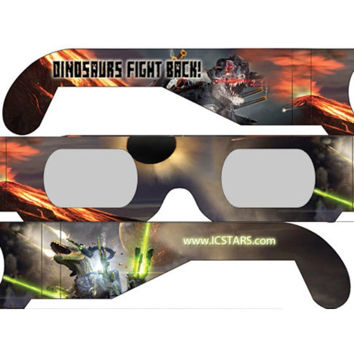 Daystar Dinosaurs Fight Back! Style Funner Eclipse Solar Glasses - 5 Pack