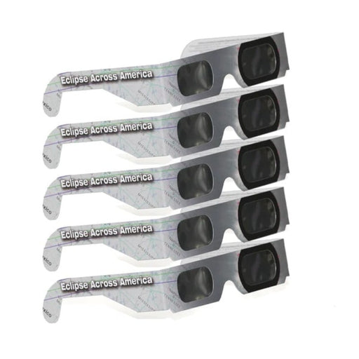 Daystar Eclipse Across America Style Eclipse Solar Glasses - 5 Pack