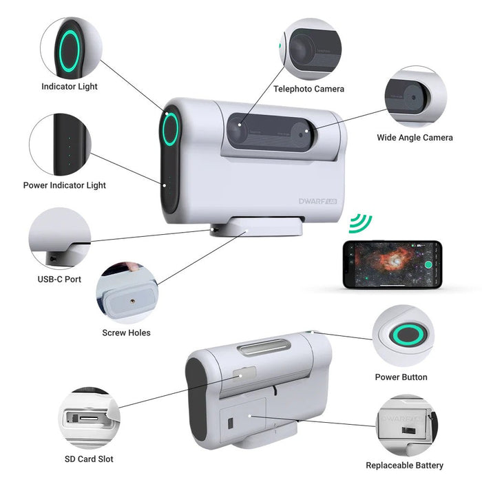DWARF II Smart Telescope Product Features