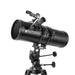 Explore One Aurora II Flat Black 114mm Slow Motion AZ Mount Telescope Ultimate Bundle Package and Bonus Accessories Body
