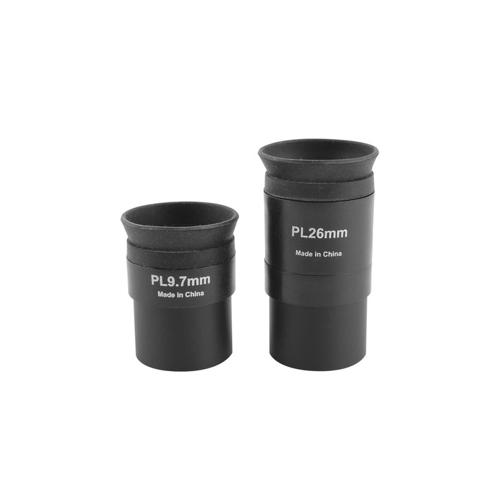 Explore One Aurora II Flat Black 114mm Slow Motion AZ Mount Telescope Ultimate Bundle Package and Bonus Accessories Plossl Eyepieces