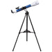 Explore One Gemini 70mm Refractor Telescope Ultimate Bundle Package and Bonus Accessories Body Side Profile Right