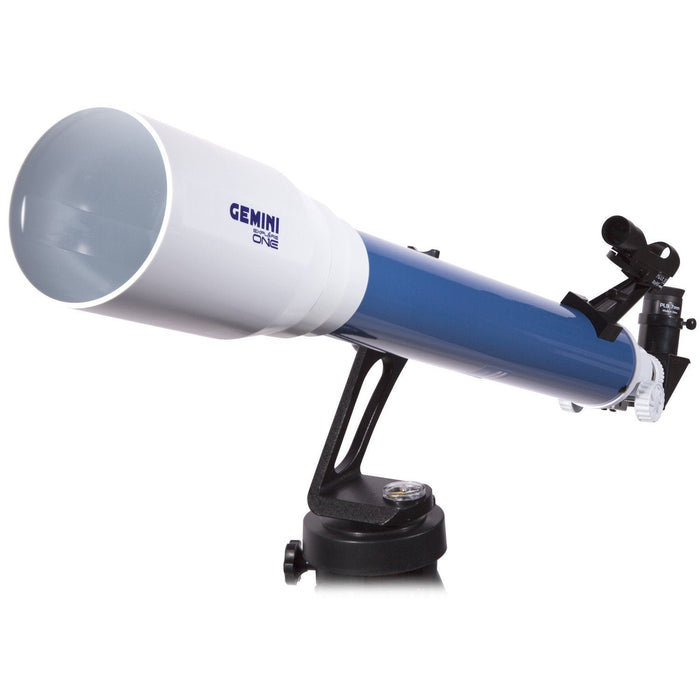 Explore One Gemini 70mm Refractor Telescope Ultimate Bundle Package and Bonus Accessories Objective Lens