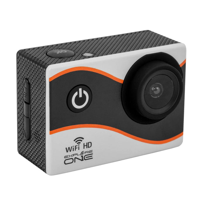 Explore One HD WiFi Action Camera Body Side Profile Left
