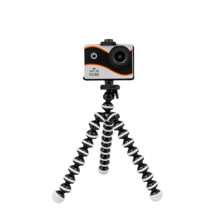 Explore One HD WiFi Action Camera on Tripod