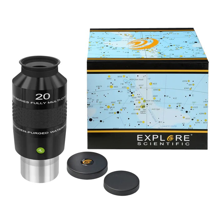 Explore Scientific 100° Series 20mm Waterproof Eyepiece Lens Caps