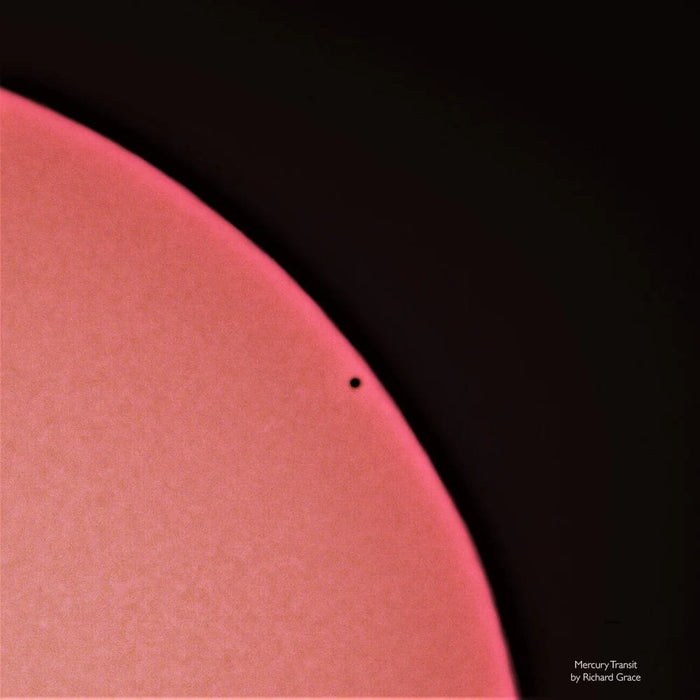 Explore Scientific 152mm David H. Levy Comet Hunter Maksutov-Newtonian Telescope - Mercury Transit Astronomy Imaging Example