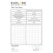 Explore Scientific 2-inch 12nm Nebula Filter S-II - 310110 Filter Test Sheet