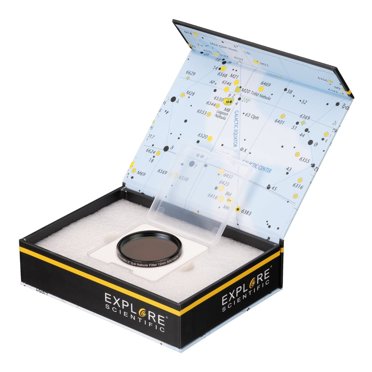 Exploer Optics Explore Scientific 2-inch 12nm Nebula Filter S-II - 310110 — Red Carpet ...
