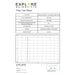 Explore Scientific 2-inch 6.5nm Nebula Filter Oxygen III - 310100 Filter Test Sheet