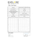 Explore Scientific 2-inch 6.5nm Nebula Filter S-II - 310120 Filter Test Sheet