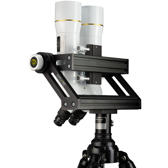 Explore Scientific 24x82mm BT-82 SF Large Binoculars with 62 Degree LER Eyepieces In U Mount Tripod