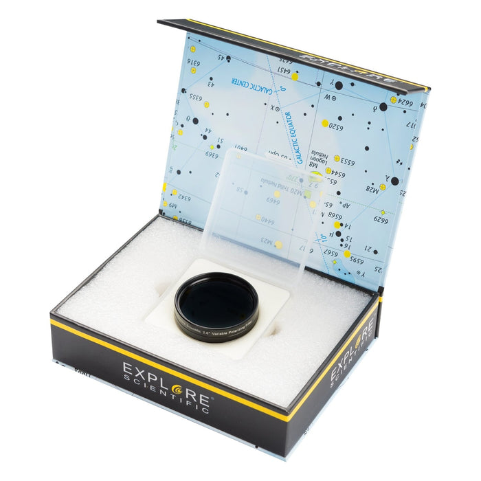 Explore Scientific 2" Variable Polarizing Filter - 310250 with Box