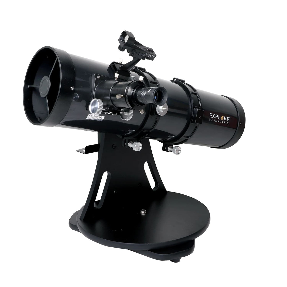 Exploer Optics Explore Scientific 6-Inch Tabletop Dobsonian Reflector Telescope — Red ...