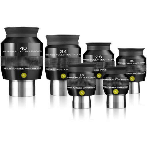 Explore Scientific 68° Series 24mm Waterproof Eyepiece Set of 68° Series Eyepieces