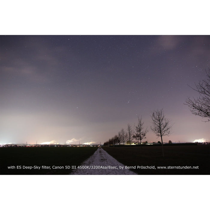 Explore Scientific 77mm Slim Dark-Sky Filter - 310260 Image taken with Filter