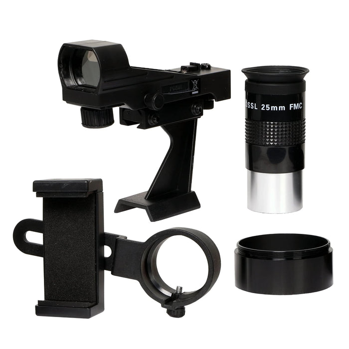 Explore Scientific 8-Inch Dobsonian Reflector Telescope - Finderscope, Eyepiece and Adapter