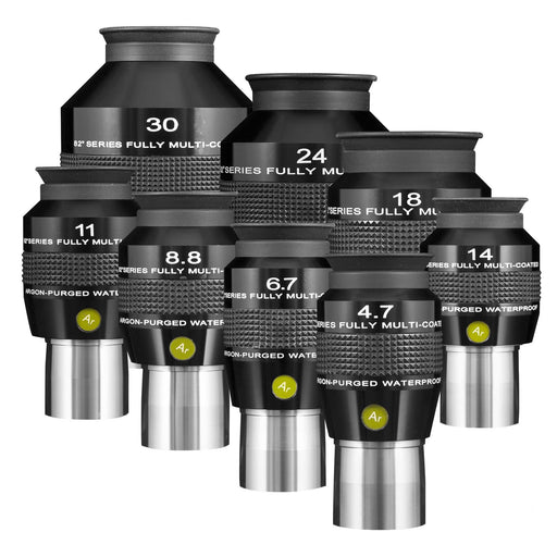 Explore Scientific 82° Series 11mm Waterproof Eyepiece Set of 82° Series Eyepieces