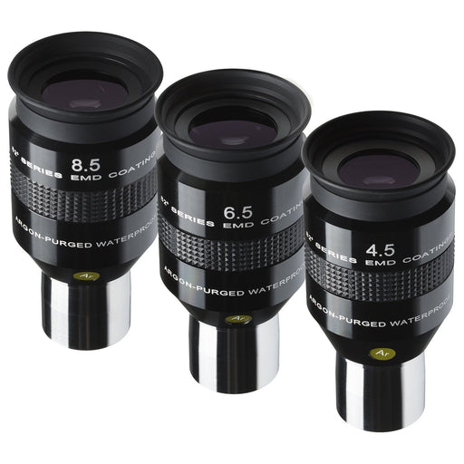 Explore Scientific 82° Series 8.5mm LER Waterproof Eyepiece Set of 82° Series Eyepieces