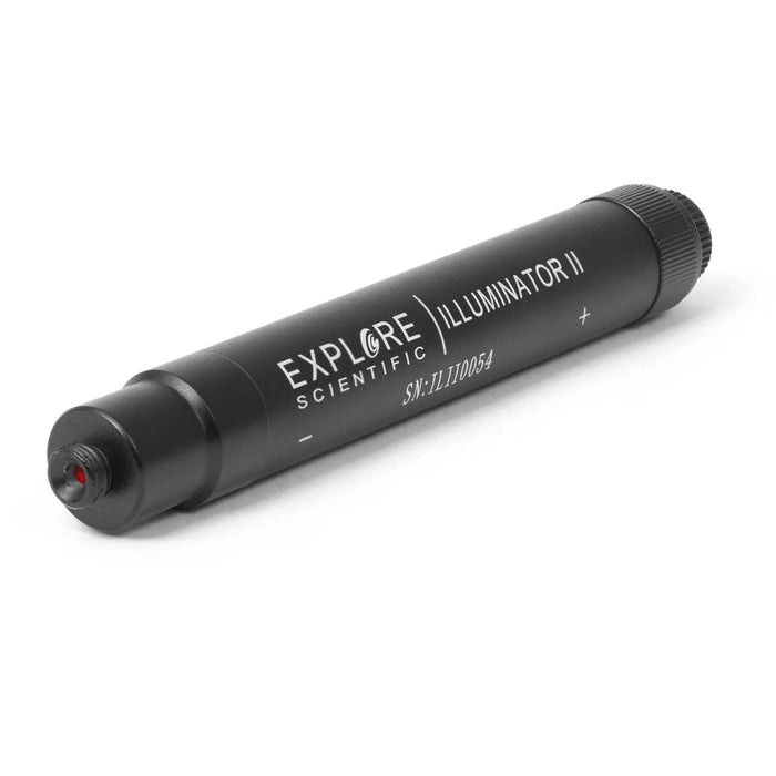 Explore Scientific 8x50mm Illuminated Polar Right Angle Finder Scope with Battery Life Illuminator II Body