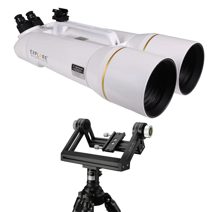 Explore Scientific BT 150mm ED Giant Binocular + U-Mount and Tripod (Bundle)