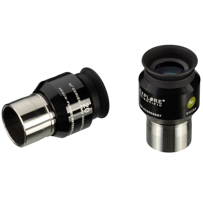 Explore Scientific BT 150mm ED Giant Binoculars w/ 62° LER Eyepieces - 2x 62° 20mm Waterproof Eyepieces