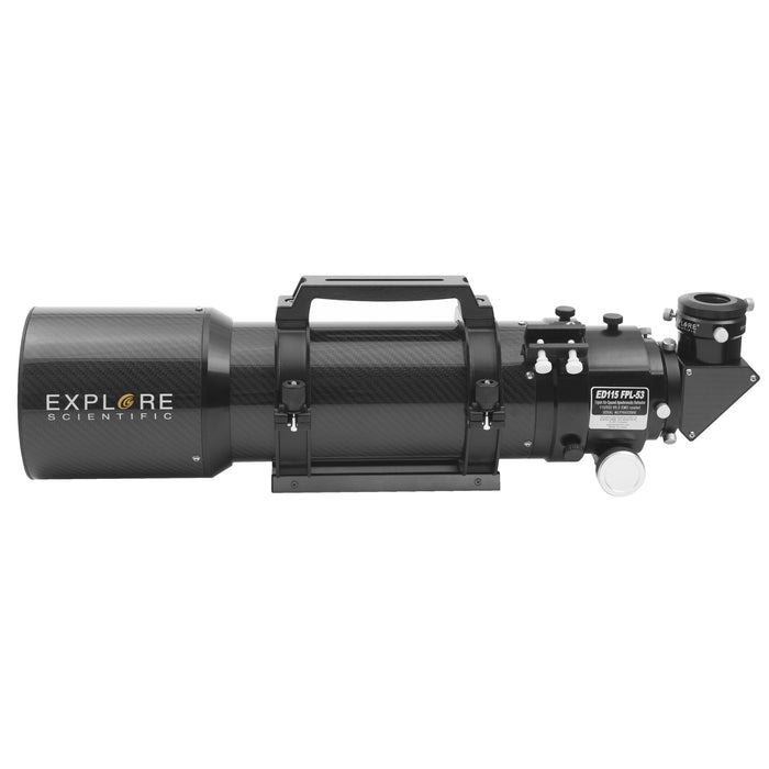 Explore Scientific ED115mm f/5.5 FPL53 Carbon Fiber Air-Spaced Triplet ED APO Refractor Telescope Cradle Ring with Handle