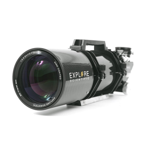 Explore Scientific ED115mm f/5.5 FPL53 Carbon Fiber Air-Spaced Triplet ED APO Refractor Telescope Objective Lens