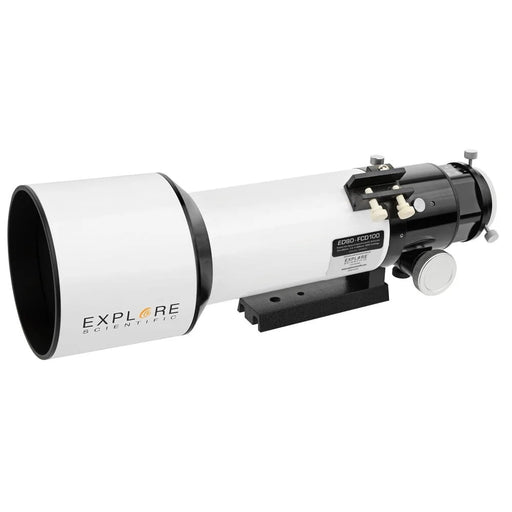 Explore Scientific ED80-FCD100 Triplet Refractor with 0.8x Focal Reducer - ED80-FCD100 Optical Tube Side View