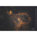 Explore Scientific ED80-FCD100 Triplet Refractor with 0.8x Focal Reducer - Orange Emission Nebula Astrophotography Example