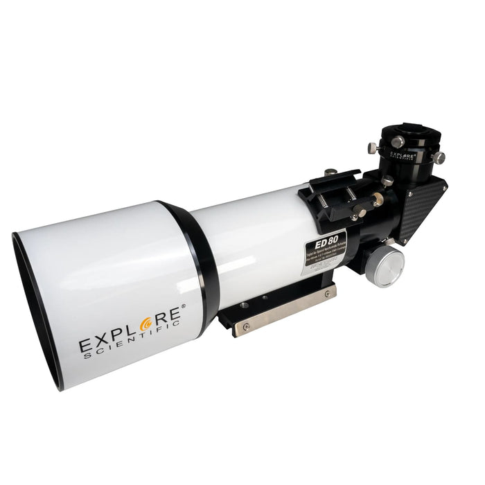 Explore Scientific ED80 Essential Series Air-Spaced Triplet Refractor Telescope Body Top Profile