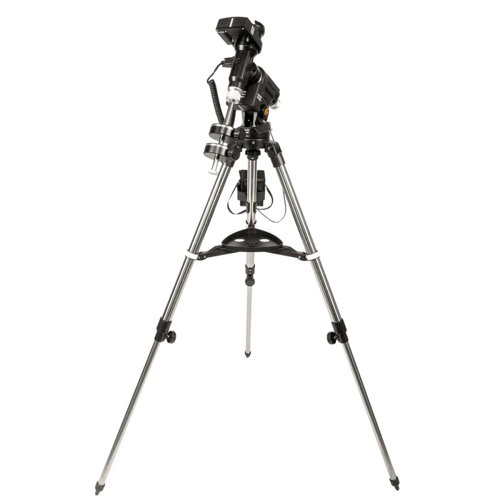 Explore Scientific ED80 Essential Series Air-Spaced Triplet Refractor Telescope with 0.8x Focal Reducer and iEXOS-100-2 PMC-Eight Equatorial Tracker System with WiFi and Bluetooth® Front Profile