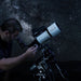 Explore Scientific ED80 Triplet Refractor with 0.8x Focal Reducer - Astronomer Using ED80 Telescope at Night