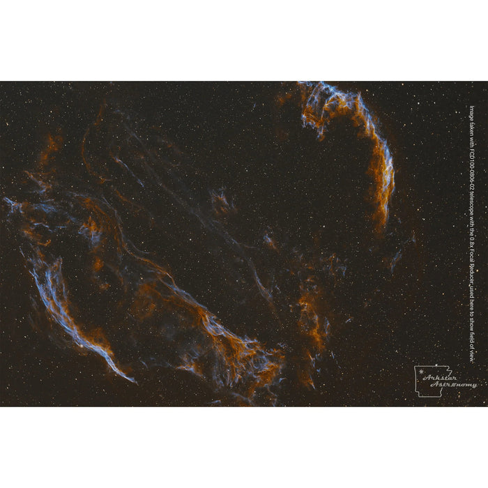 Explore Scientific ED80 Triplet Refractor with Field Flattener - Deep-Sky Nebula Astrophotography Example