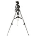 Explore Scientific ED80 Triplet Refractor with iEXOS-100-2 GoTo Mount and Field Flattener - iEXOS-100-2 GoTo Mount and Tripod Side View