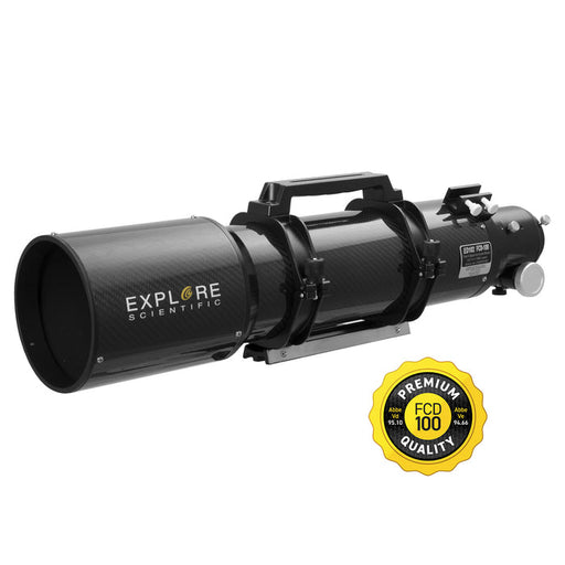 Explore Scientific ED 102mm FCD100 Series Carbon Fiber Air-Spaced Triplet Telescope Certified