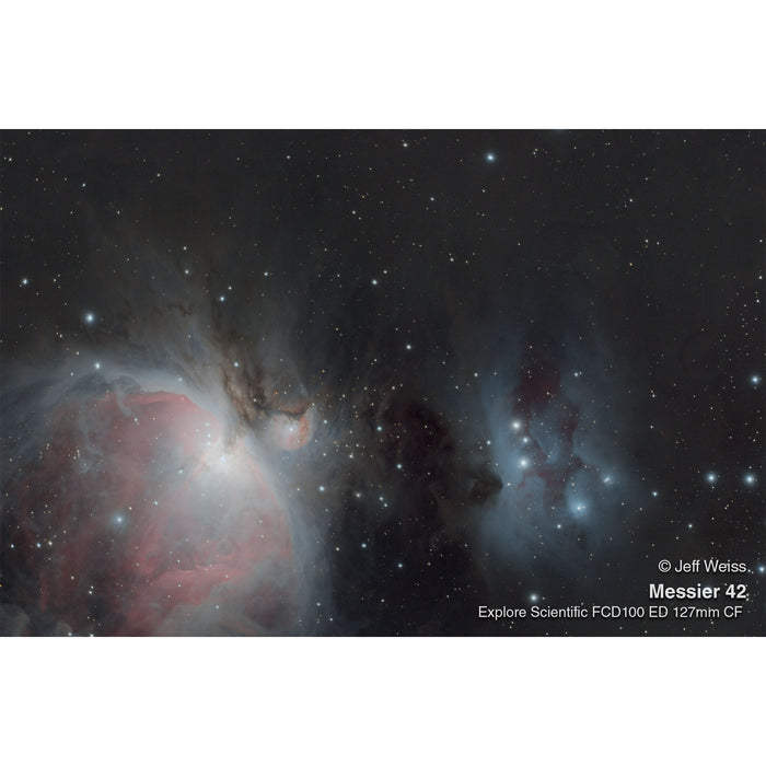Image Taken with Explore Scientific FCD100 Series 127mm f/7.5 Carbon Fiber Triplet ED APO Refractor Telescope Image Taken