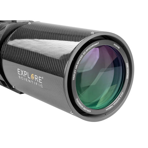 Explore Scientific FCD100 Series 127mm f/7.5 Carbon Fiber Triplet ED APO Refractor Telescope Objective Lens