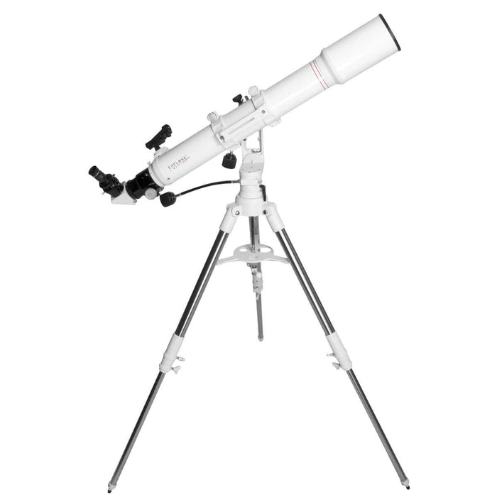 Explore Scientific FirstLight 102mm f/9.8 Doublet Refractor Telescope Mounted In Twilight I Mount Body